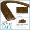 Hair Couture Tape Hair Extensions – 100% Human Remy 18 Pieces Long Straight Natural Looking Reusable Silky Tangle Free Invisible Hairpiece for Women FUTES16 60