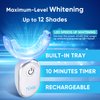 MySmile Teeth Whitening Kit for Sensitive Teeth with LED Light, 10 Min Non-Sensitive Fast Teeth Whitener, 3 Carbamide Peroxide Teeth Whitening Gel, Powerful whitening Formula, Enamel Safe