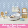 Calico Critters Country Bathroom Set - Toy Dollhouse Furniture and Accessories Set for Ages 3+