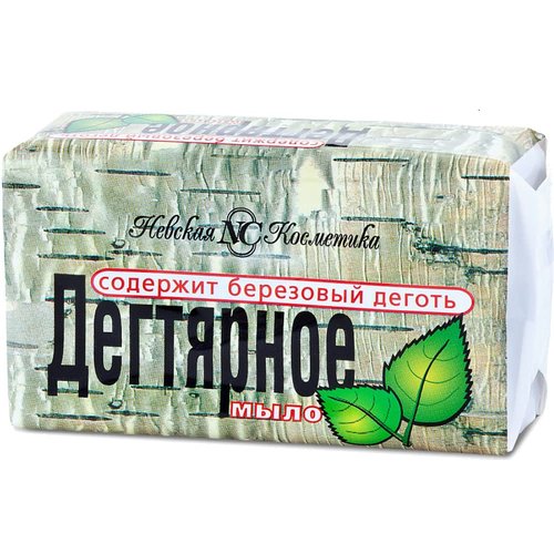 hipamus Natural Birch Tar Soap Bar 140g/4.9 Oz