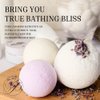 Bisou Bisou Bisou Bath Bombs Gift Set of 6 Bubble Bath | Natural Bath Bombs Spa Stuff with Fizzes, Shea, Coco Butter | Scented Bath Set| Organic Bath Bomb | Gift Set for Women |Mother's Day Gift
