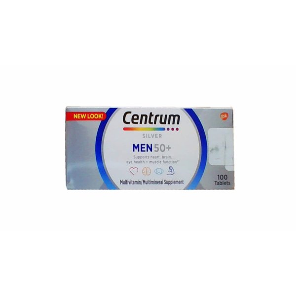 Centrum Silver Men's 50+ Tablets 100 Tablets