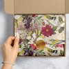 Jillson Roberts Floral Printed Tissue Paper, Botanic, 24-Sheet Count