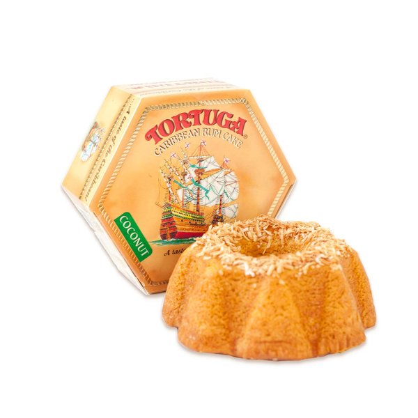TORTUGA Caribbean Coconut Rum Cake - 32 oz Rum Cake - The Perfect Premium Gourmet Gift for Gift Baskets, Parties, Holidays, and Birthdays