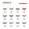 i-ENVY Extreme 3D Collection False Eyelashes Multi-angle & Volume Lightweight Extreme 3D Lashes (3 PACK)