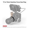 SmallRig Seamless Focus Gear Ring (72mm to 74mm) - 3293
