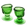 2activelife (Set of 2 Eye Wash Cups with Storage Container | Eye Cleaner Solution for Tired Eyes, Eyestrain, Makeup, and Dust | Eye-Shaped Rim for Eye Rinse and Cleansing. - Green