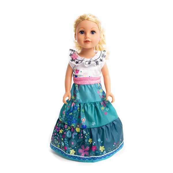 Little Adventures Magical Sisters Princess Doll Dresses - Doll Not Included - Machine Washable Child Pretend Play and Party Doll Clothes with No Glitter (Miracle Princess)