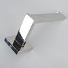 ThinkTop Luxury Sqaure Chrome Toilet Roll Holder Wall Mounted Silver SUS304 Stainless Steel Toilet Paper Holder for Bathroom