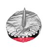 DS. DISTINCTIVE STYLE Shower Cap Shark Kids Shape Shower Hat Baby Bath Cap - Sliver