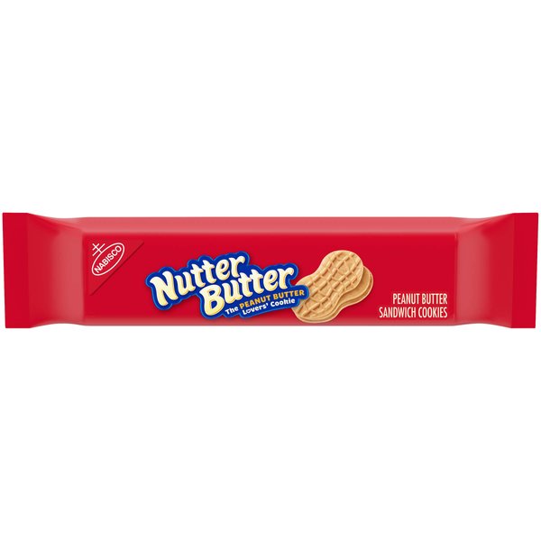 Nutter Butter Peanut Butter Sandwich Cookies, Single Serve, 1.9 oz