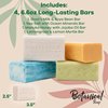 Australian Botanical Soap, Goats Milk, Manuka Honey, Lemongrass & Sea Salt 6.6 oz. (187 g) Soap Bars | Natural Ingredient Bar Soap | Shea Butter Enriched - Original Assorted Pack of 4