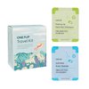Korean Skin Care Travel Size Toiletries Set Sample Size (Shampoo 5pcs & Body Wash 5pcs) Korean Beauty Must Haves, Disposable, Essentials for Women, Men