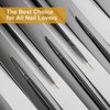 ShynyShy Nail Art Brushes, Liner Brush for Nails Brush Set, Nail Art Brush Set Nail Design Tools, Dotting Drawing Tool for Long Lines, Thin Details Acrylic Polish Gel 0.23/0.35/0.47/0.71/0.94inch