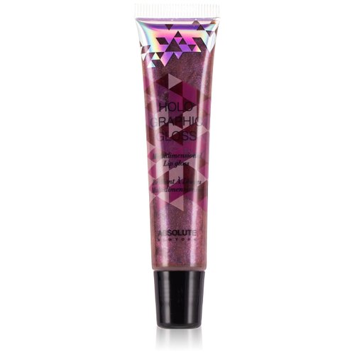 Absolute Holo Graphic Lip Gloss (AMETHYST)