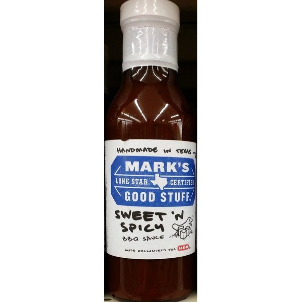 Mark's Good Stuff BBQ Sauce, Sweet 'N Spicy 14 Oz (Pack of 2)