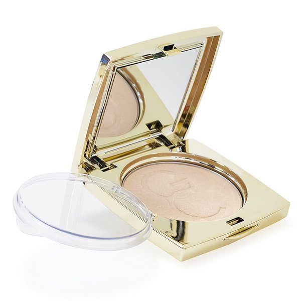 Gerard Cosmetics Star Powder Highlighter Grace | Pearlescent White Highlighter Makeup for Glowing Skin | Professional Facial Luminizer | Cruelty Free | Made in the USA