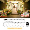 FLVOECN 98Ft 200LED F8 Upgraded Christmas Lights Outdoor Decorations 8 Modes & Memory Timer Christmas Lights with Plug in Waterproof Fairy String Lights for Xmas Wedding Party Holiday Decor