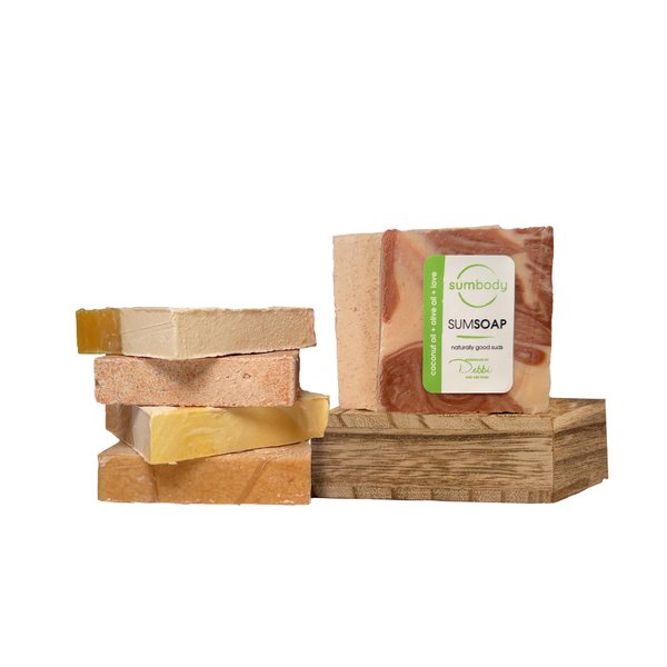 Sumbody Rich Hydration Handmade Bar Soaps for Face and Body, Moisturizing for Dry Skin Relief, Premium Essential Oils, Luxurious Lather, Gift Set, 6 Pack