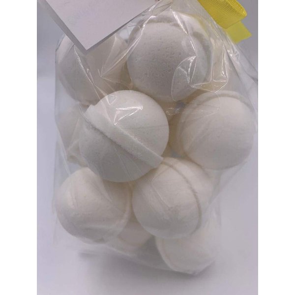 Spa Pure Little Black Dress: 14 Bath Bomb Fizzies with Shea Butter, Ultra Moisturizing (14 Oz) ...Great for Dry Skin (New Round Shape)