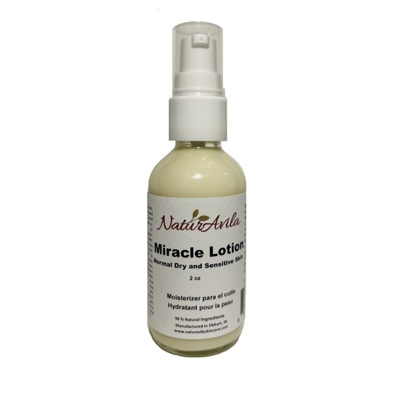 Miracle Lotion for Normal Dry and Sensitive Skin 2 Oz.