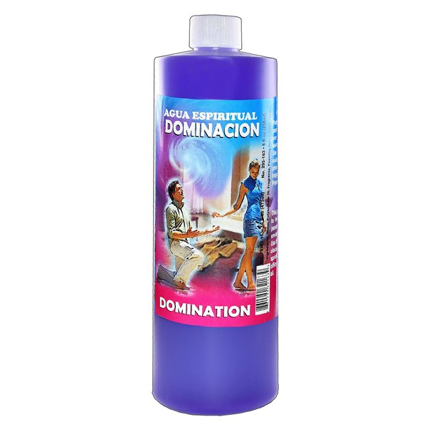 3 BOTTLES DOMINATION SPIRITUAL WATER-DOMINACION AGUA ESPIRITUAL 16OZ - MAGICK PAGAN