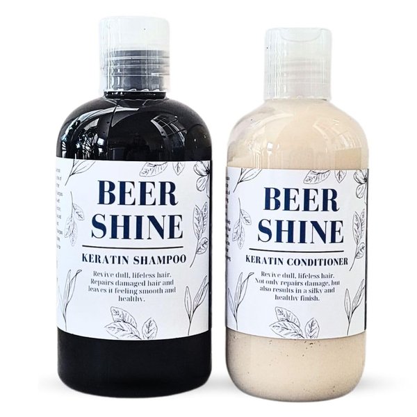 Beer Shine Keratin Shampoo & Conditioner