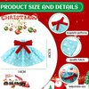 JANYUN 8 Pcs Christmas Doll Clothes, Christmas Elf Doll Sweater and Skirts Winter Knitted Clothing with Elk Snowflake for Doll Holiday Xmas Gift