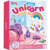 Klever Kits Unicorn DIY Craft Kit for 7 Crafts Projects, Make Your Own Unicorn Art, Castle, Dreamcatcher, Tiara, Wand, Birthday Gift, Craft Kits for Kids Ages 5+