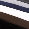 MapofBeauty 6 Pieces Elastic Cotton Head Band Stretchy Hairwarp Sports Running Exercise Yoga Hair Headbands (Black/White/Dark Grey/Light Grey/Brown/Dark Blue)