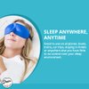 Wild Essentials Sweet Dreams Contoured Sleep Mask Kit with Travel Pouch and Earplugs Set ~ Red