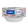 Party Dixie Everyday Disposable Paper Bowls, 10 oz, 42 count