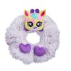 Scrunchmiez 4 Pack Party Friendz Pack, 4 Exclusive That Magically Transform from Hair Scrunchie to Cute Plush Collectible Friend as Well as Backpack Clip.