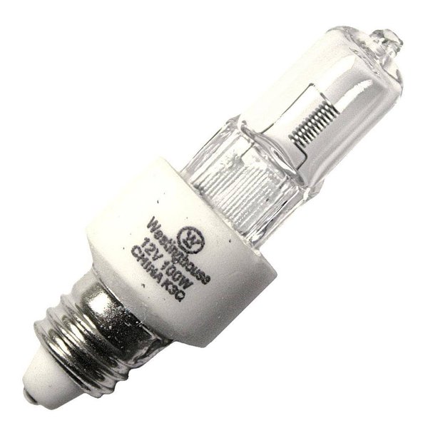 Westinghouse 04983 - 100T4Q/E11/12V Screw Base Single Ended Halogen Light Bulb