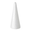 Juvale 12 Pack Craft Foam - Foam Cones for Crafts, Trees, Holiday Gnomes, Christmas Decorations, DIY Art Projects (7.3x2.7 in)