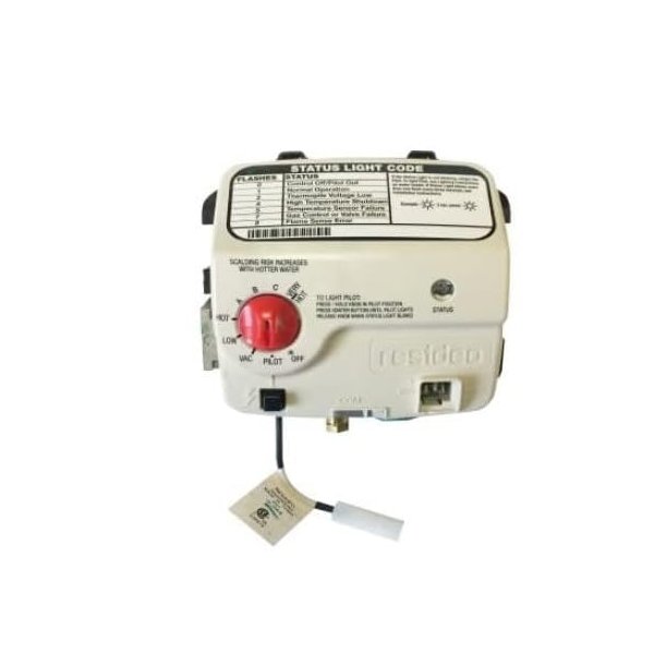 Reliance Water Heater LIQUID PROPANE Gas Control Valve 100112338 9007890005 100093977 6911135 Thermostat Compatible with A.O. Smith, Reliance, State, and American Branded Water Heaters