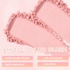 Boobeen Powder Blush Matte Single Color Blush, Pressed Blush Face Makeup Blusher High Pigment Blush for Colorful, Long-wear Glow, Natural Flush Tint for Cheeks