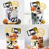 Lukinuo Basketball Cake Toppers 17pcs Basketball Theme Cake Decoration For Boys Men Basketball Birthday Party Supplies