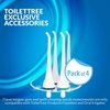 ToiletTree Products Replacement Tips for Poseidon & Professional Oral Irrigator, 4 Pack
