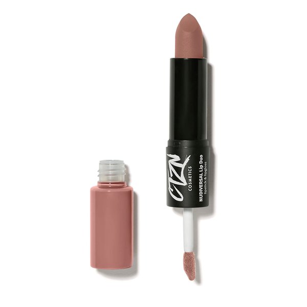 CTZN Cosmetics - Nudiversal Lip Duo Lipstick + Lip Gloss | Vegan, Cruelty-Free, Inclusive Beauty (Shade 15: London)