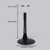 UCanaan 10 Pcs Doll Stand - Action Figure Stands with Expandable Waist Wire for 8"-14" Dolls Suitable for 1/6 Dolls Accessories-Black