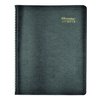 Brownline 2018 Weekly Appointment Book, Twin-Wire with Soft Black Cover, English, 11 x 8-1/2 (CB950.BLK-2018)