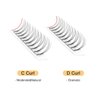 Volume Lash Extensions 8D 0.07mm C Curl 15mm Short Stem Premade Fans Soft|Optinal 3D|4D|5D|6D|7D|8D 0.07/0.10mm C/D 8-20mm Mix-9-16mm 12-15mm 8-15mm|(8D 0.07C 15mm)