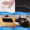 Lofty Aim Premium Car Seat Cushion, Driver Seat Cushion with Comfort Memory Foam & Non-Slip Rubber Bottom, Car Seat Pad Works with 95% of Vehicles and Office Chair or Home (Black)