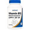 Nutricost Vitamin B12 (Methylcobalamin) 2000mcg, 240 Capsules - Vegetarian Caps, Non-GMO, Gluten Free B12 Supplement
