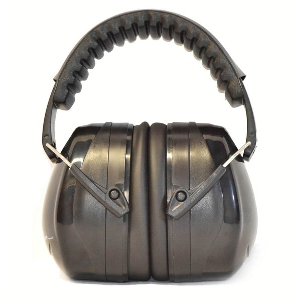 G & F Products 12010BL Highest NRR Safety Muffs-Professional Defenders Adjustable Headband Ear Protection, Shooting Hearing Protector Earmuffs Fits Adults to Kids, one Size, Black