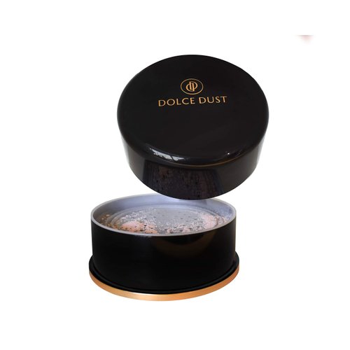 Infinity Sun Dolce Dust Powder with Applicator Brush | Remove Stickiness & Finishing Sunless Tan | Skin Hydrated & Smooth Sunless Skin | (Coconut Cream) - 90g (Shimmer)