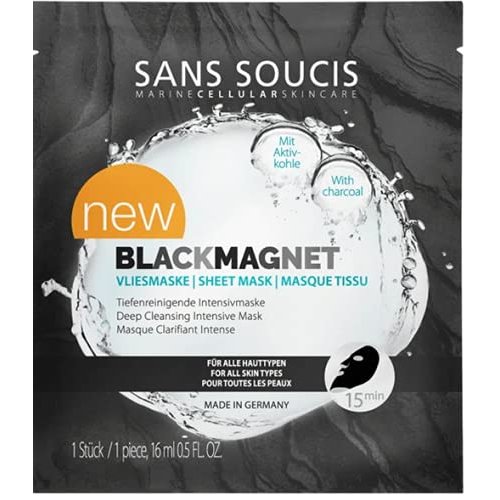 Sans Soucis- Black Magnet sheet mask- 0.5 oz