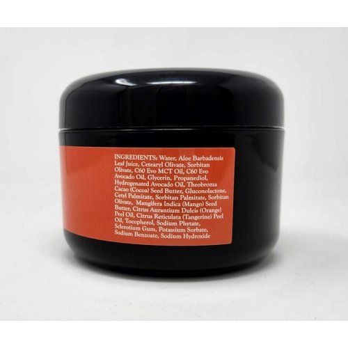 C60 Evo Rich Body Cream | Body Cream with Tangerine, Citrus Notes & ESS60 | Body and Face Moisturizer for Dry Skin & Skin Repair | 8 oz