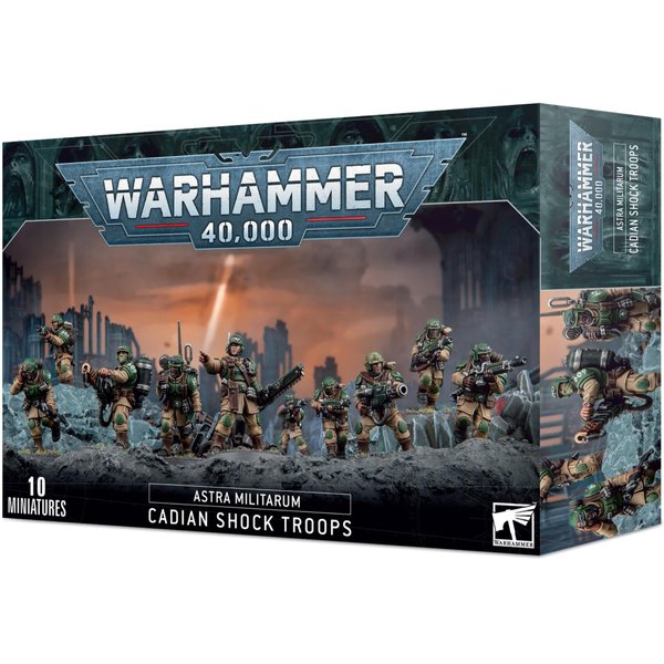 Warhammer 40,000: Astra Militarum - Cadian Shock Troops